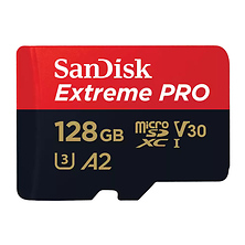 128GB Extreme PRO UHS-I U3 microSDXC Memory Card Image 0