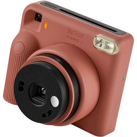 INSTAX SQUARE 2 Instant Film Camera (Brick Red) Image 6
