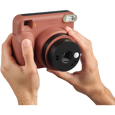 INSTAX SQUARE 2 Instant Film Camera (Brick Red) Image 7