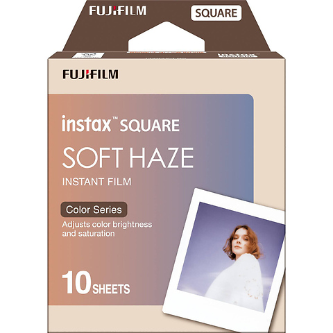 INSTAX SQUARE Soft Haze Instant Film (10 Exposures) Image 1