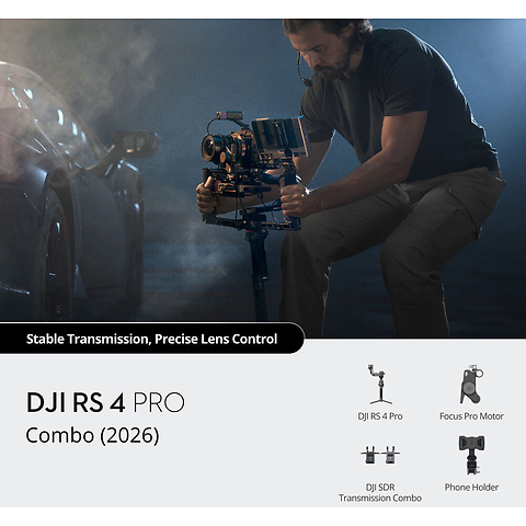 RS 4 Pro Gimbal Stabilizer Transmission Combo Image 11