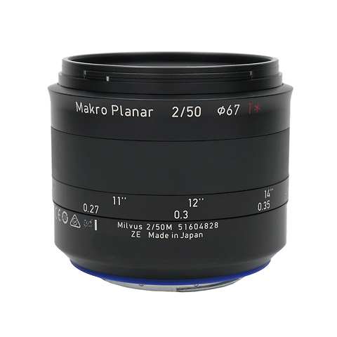 Milvus 50mm f/2M ZE Makro Planar Lens for Canon EF Mount - Pre-Owned Image 0