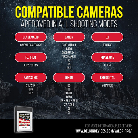 1TB Valor PRO CFexpress 4.0 Type B Memory Card Image 5