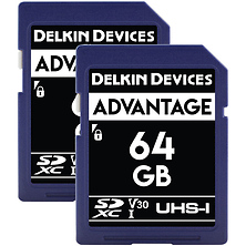 64GB Advantage UHS-I SDXC Memory Card (2-Pack) Image 0