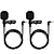 LARK MAX Lavalier Microphone 2-Pack (Black)