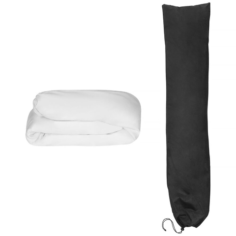 V-Flat Fabric (White) Image 2
