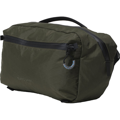 Kiboko City Sling with Photo Insert (Forest Green, 6L) Image 2