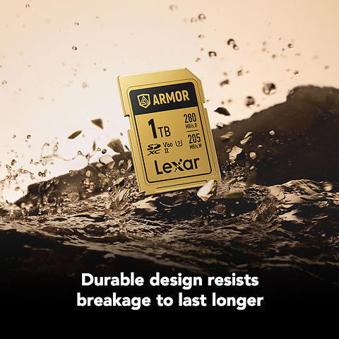 1TB ARMOR GOLD UHS-II SDXC Memory Card Image 3