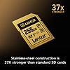 256GB ARMOR GOLD UHS-II SDXC Memory Card Thumbnail 1