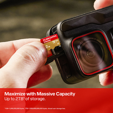 32GB Extreme UHS-I microSDHC Memory Card Image 3