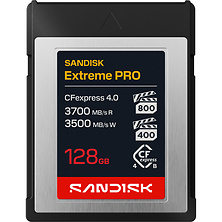 128GB Extreme PRO CFexpress 4.0 Type B Memory Card Image 0