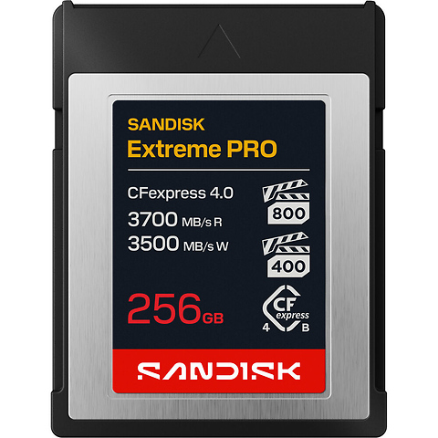 256GB Extreme PRO CFexpress 4.0 Type B Memory Card Image 0