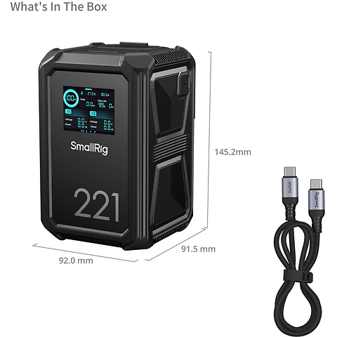 X-Touch Smart Triple-Proof X221 Battery (221Wh, V-Mount) Image 5