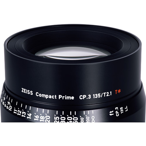 CP.3 135mm T2.1 Compact Prime Cinema Lens (PL Mount, Feet) - Pre-Owned Image 1