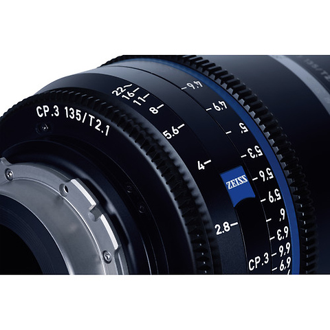 CP.3 135mm T2.1 Compact Prime Cinema Lens (PL Mount, Feet) - Pre-Owned Image 2