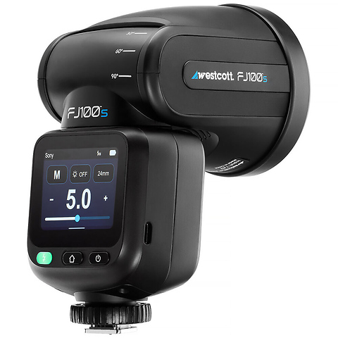 FJ100 S 100Ws Touchscreen Speedlight for Sony Cameras Image 2