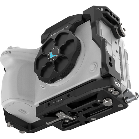 Hybrid Camera Cage for Sony FX5 (Raven Black) Image 5