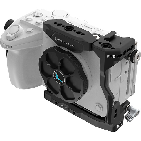 Hybrid Camera Cage for Sony FX5 (Raven Black) Image 2