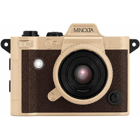 Mini Pro Digital Camera (Gold/Brown) Image 0