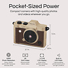 Mini Pro Digital Camera (Gold/Brown) Thumbnail 2