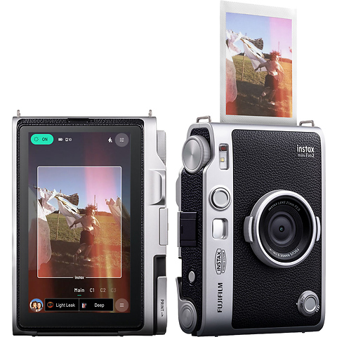 INSTAX MINI EVO 2 Hybrid Instant Camera (Black) Image 1