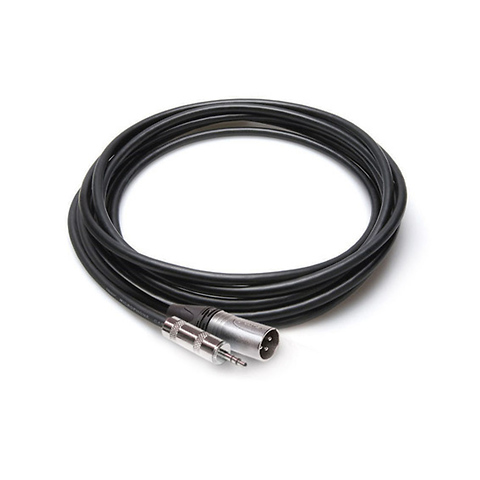Camcorder Microphone Cable 3.5MM TRS TO XLR3M 25FT Image 0