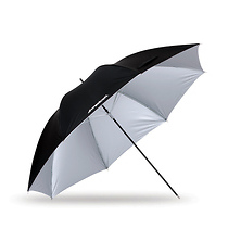 32in. Soft Silver Umbrella Image 0
