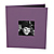 CD Holder with 2x2 Front Cover Photo Window, Purple