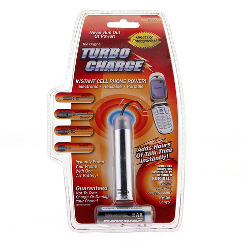 Turbo Charge Cell Phone Charger TC300 Image 0