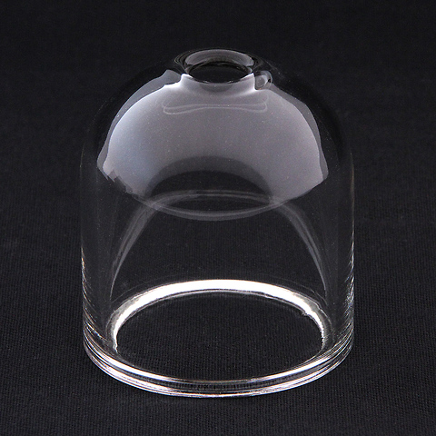 Protecting Clear Glass Flash Tube Cover for Solo 800B/1600B & Logos 800/1600 Image 0