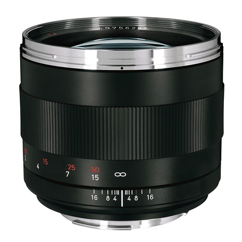 Ikon 85mm f/1.4 ZE Planar T* Manual Focus Lens (Canon EOS-Mount) Image 0