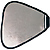 Tri-Grip Silver - White Reflector