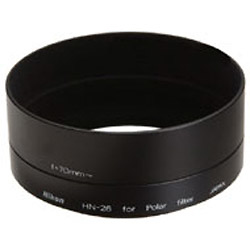 HN-26 Screw-on Lens Hood for 62mm Circular Polarizer Image 0