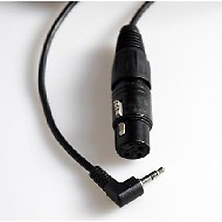 FEMALE XLR TO MALE MINI MIC CABLE Image 0