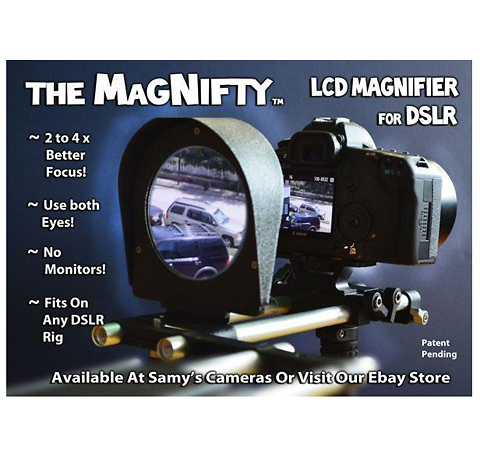 Magnifty MN-1 LCD Magnifier for DSLR Rigs Image 1