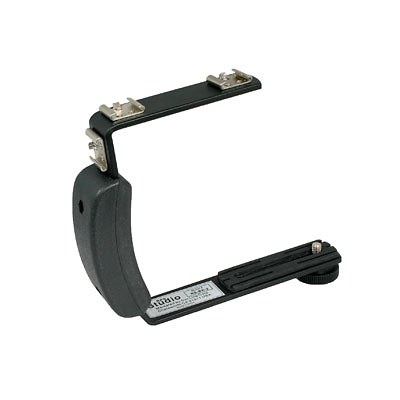 Flash Bracket with 3 Accessory Shoes Image 0