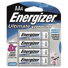 L91BP4 E2 Lithium AA Battery (4 Pack) Image 0