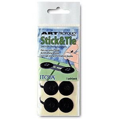 Art Profolio Stick-On String Fasteners Image 0