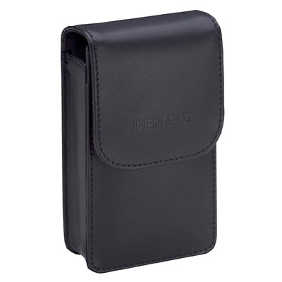 PTX-211-LVM Leather Case (Black) for Pentax Optio M30 Camera Image 0