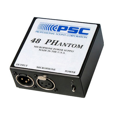 48 PHantom Microphone Power Supply Image 0