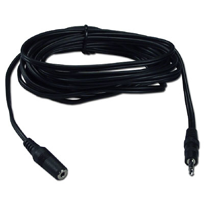 12ft. 3.5mm Mini-Stereo Male to Female Speaker Extension Cable Image 0