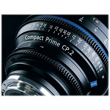 50mm/T2.1 Compact Prime CP.2 Cine Lens (Canon EOS-Mount)