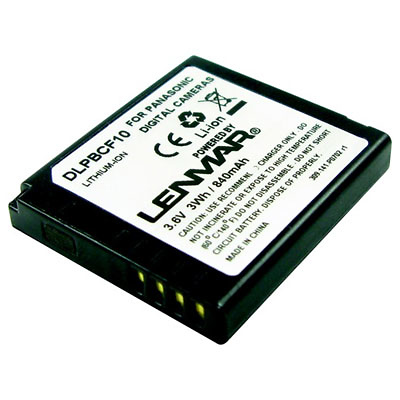 DLPBCF10 Rechargeable Lithium-Ion Battery - Replacement for Panasonic DMW-BCF10 Battery Image 0