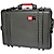 AMRE 2700F Hard Case with Cubed Foam Interior (Black)