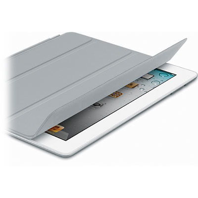 iPad 2 Polyurethane Smart Cover (Light Gray) Image 1