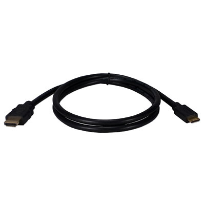 15ft. High Speed HDMI to Mini HDMI with Ethernet 1080p HD Camera Cable Image 0