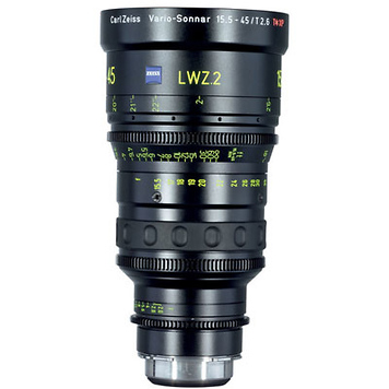 15.5-45mm LWZ.2 Lightweight T2.6 Zoom Lens with Interchangeable Mount