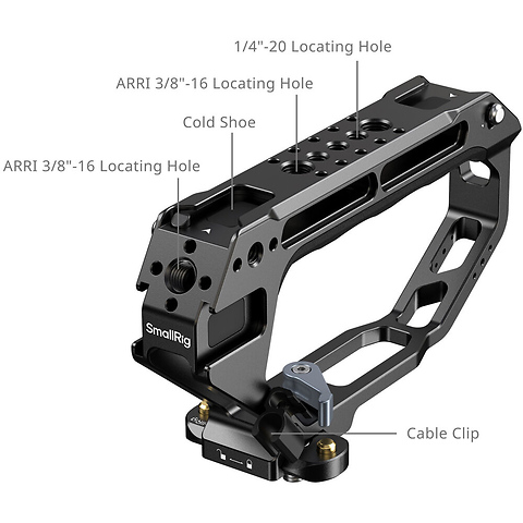 Hawklock Cage Kit for Sony FX5 (Advanced Edition) Image 4
