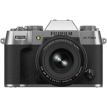X-T50 Mirrorless Camera with XF 16-50mm f/2.8-4.8 Lens (Silver) Image 0