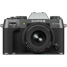 X-T50 Mirrorless Camera with XF 16-50mm f/2.8-4.8 Lens (Charcoal Silver) Image 0